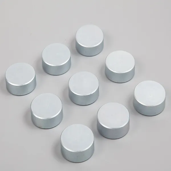 15mm dia x 5mm thick N42 Neodymium Magnet ( Zinc Plated ) - 5.4kg Pull 1