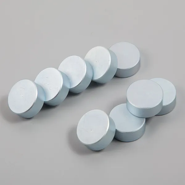 15mm dia x 5mm thick N42 Neodymium Magnet ( Zinc Plated ) - 5.4kg Pull 2