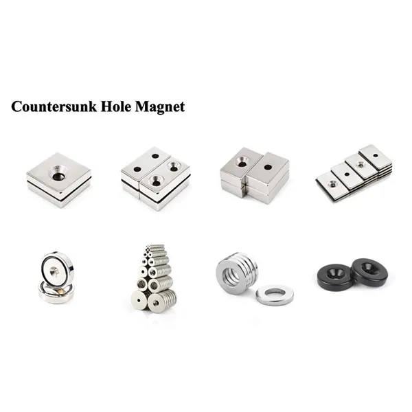 Countersunk hole Magnet
